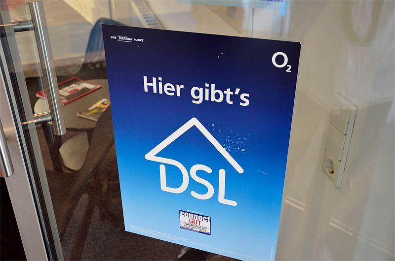 DSL gibts auch bei O2iserlohn